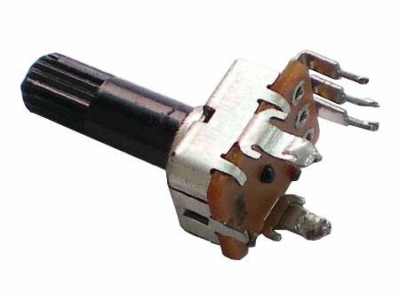 12mm Insulated Shaft Single Gang Potentiometer, WH123Series
