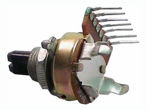 12mm Size Dual Gang Insulated Potentiometer, WH0122 Series