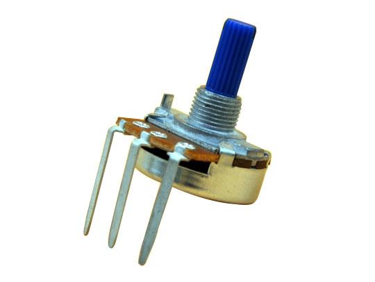 24mm Insulated Shaft Single Turn 6K Potentiometer, WH0241 Series