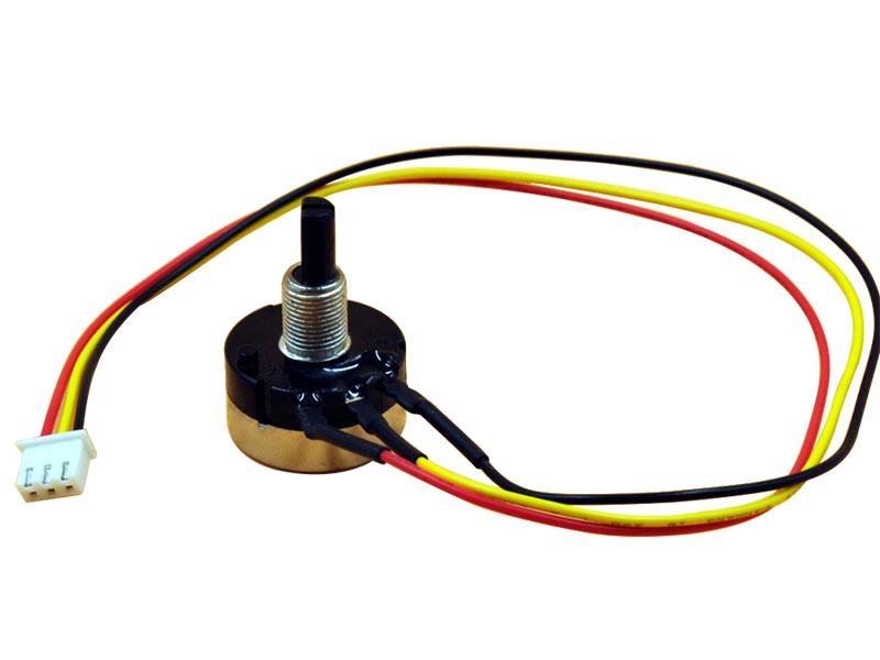 24mm Size Insulated Shaft Snap-in Potentiometer, RV24YN Series