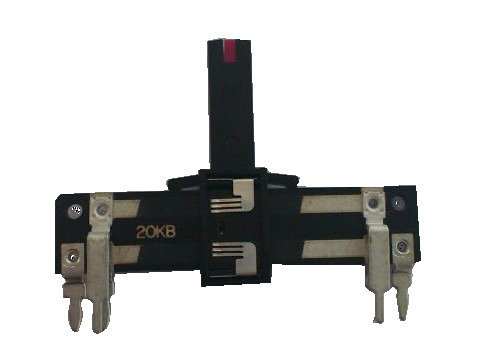 10-30mm Travel Single Gang Slide Potentiometer, WH202 Series
