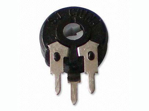 10mm Through Hole Vertical 100omhs Trimmer Potentiometer, PT10-2 Series