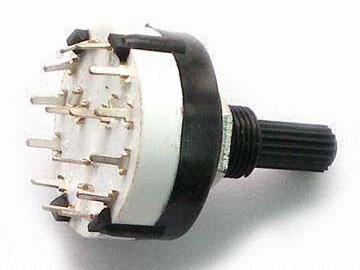 26mm Metal Shaft Rotary Switch, RS26 Series